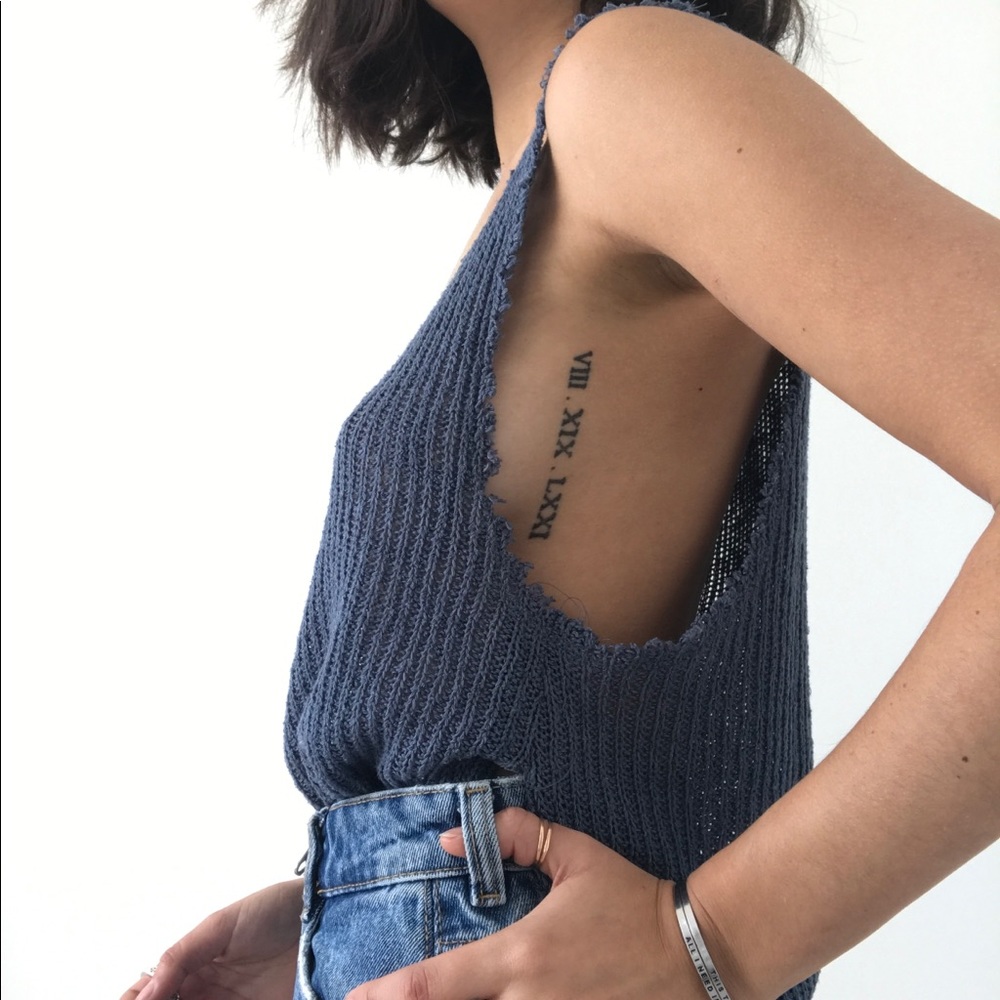 knit tank